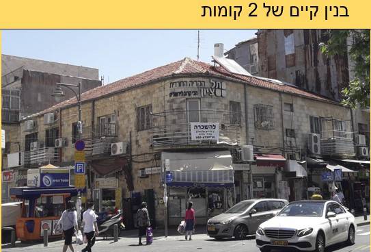 פרויקט השבחת נכס של יעל קצבורג, אדריכלית בירושלים: רחוב מלכי ישראל 15, מרכז גאולה, ירושלים